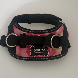 Harness Pink and Black Dog Harness